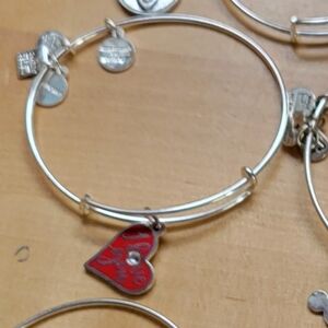 Alex and ani heart bracelet